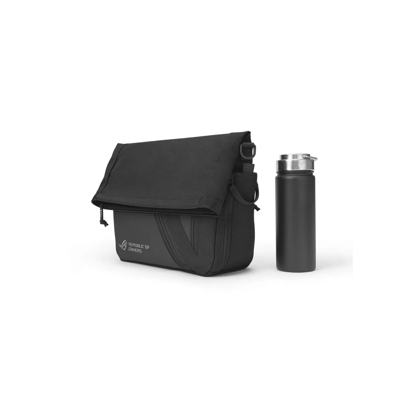 Asus | ROG Archer Messenger BC2000 | Fits up to size 14 " | Bag | Shoulder strap | Waterproof | Black/Gray