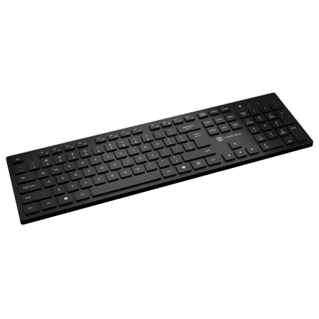 Natec Keyboard, Slim, US, Wiress, Black