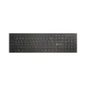 Natec Keyboard, Slim, US, Wiress, Black