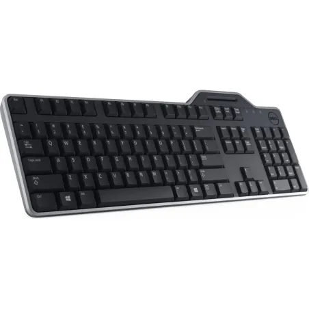 Dell Russian (QWERTY) Dell KB-813 Smartcard Reader USB Keyboard Black / 580-18360
