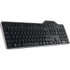 Dell Russian (QWERTY) Dell KB-813 Smartcard Reader USB Keyboard Black / 580-18360