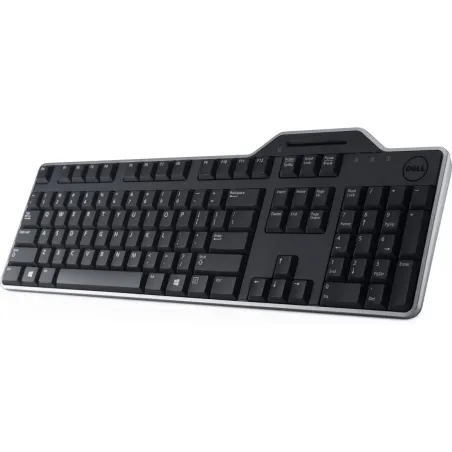 Dell Russian (QWERTY) Dell KB-813 Smartcard Reader USB Keyboard Black / 580-18360