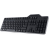 Dell Russian (QWERTY) Dell KB-813 Smartcard Reader USB Keyboard Black / 580-18360