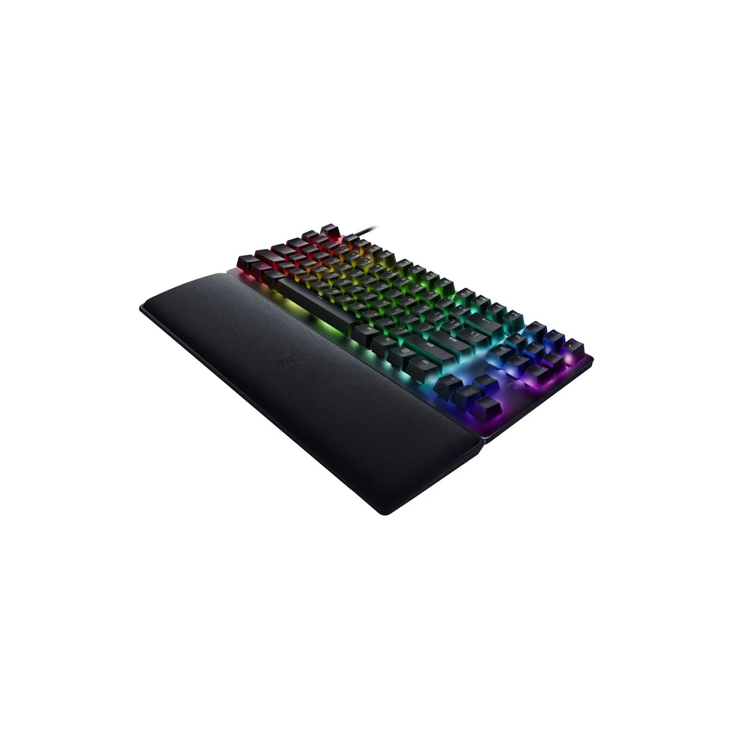 Razer | Huntsman V2 Tenkeyless | Gaming keyboard | Wired | Optical Gaming Keyboard | RGB LED light | US | Clicky Purple Switch