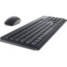 Dell Keyboard and Mouse | KM3322W | Keyboard and Mouse Set | Wireless | Batteries included | Wireless connection | Ukrainian | B