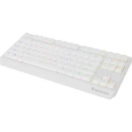 Genesis | THOR 230 | Mechanical Gaming Keyboard | Wireless | US | Outemu Red | White