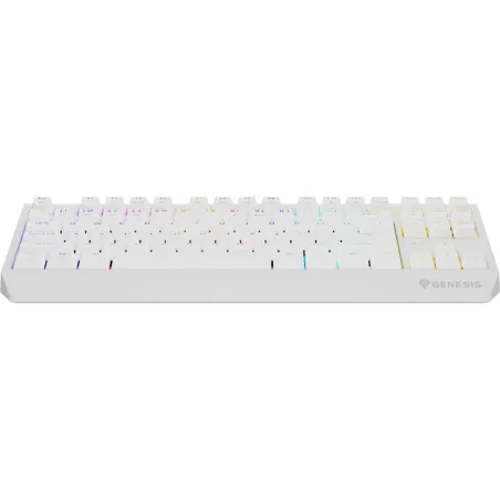 Genesis | THOR 230 | Mechanical Gaming Keyboard | Wireless | US | Outemu Red | White