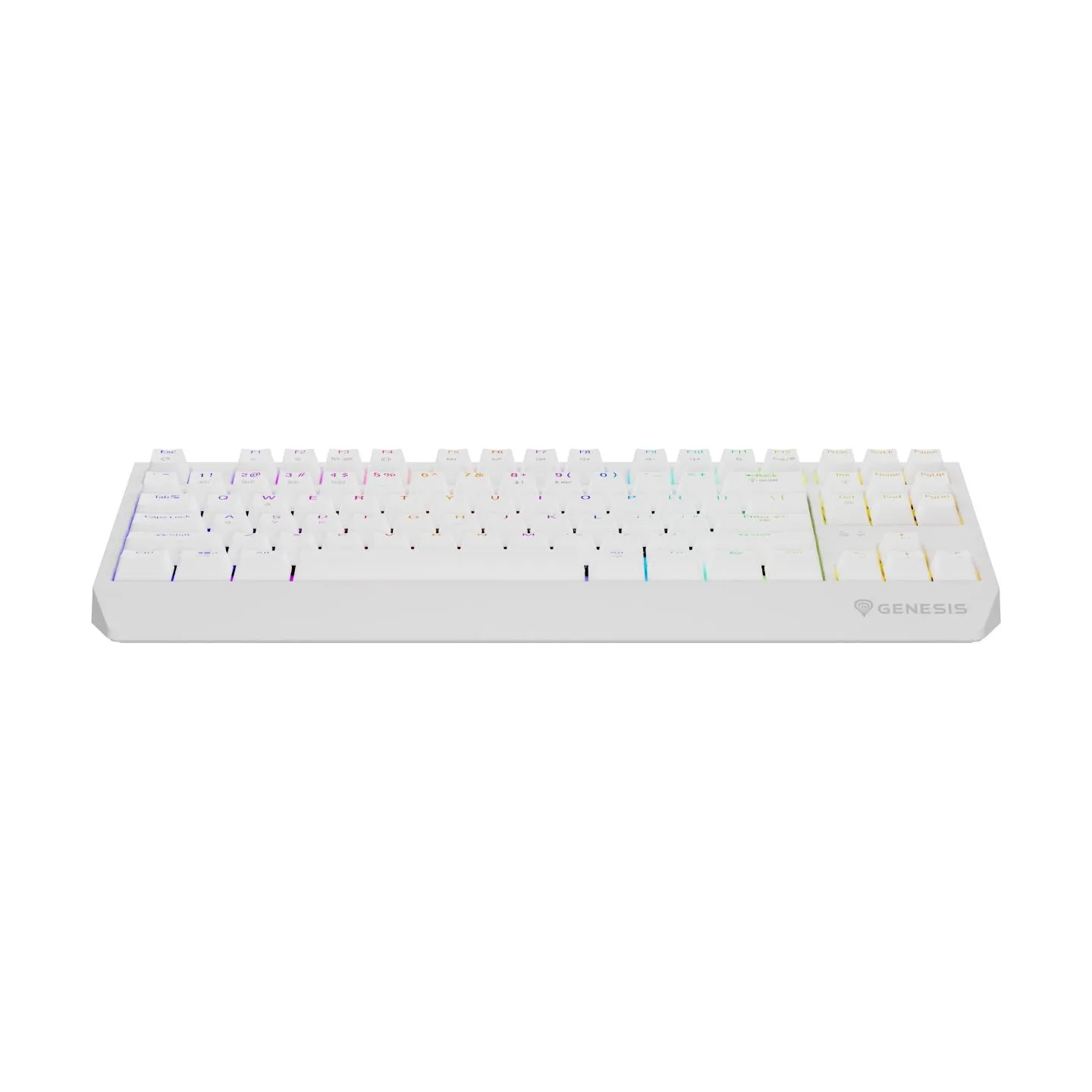 Genesis | THOR 230 | Mechanical Gaming Keyboard | Wireless | US | Outemu Red | White