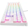 Genesis | THOR 303 | Mechanical Gaming Keyboard | Wired | US | Outemu Peach Silent | White