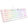 Genesis | THOR 303 | Mechanical Gaming Keyboard | Wired | US | Outemu Peach Silent | White