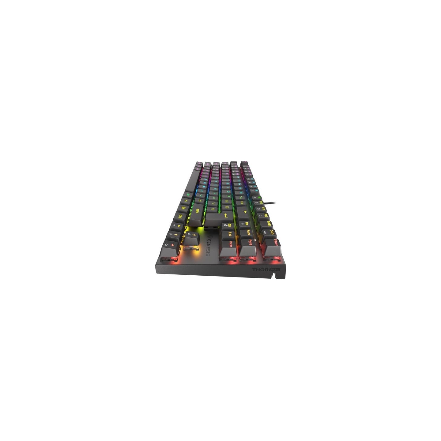 Genesis | THOR 303 TKL | Gaming Keyboard | Wired | Mechanical | RGB LED light | US | Replaceable "HOT SWAP" Switches