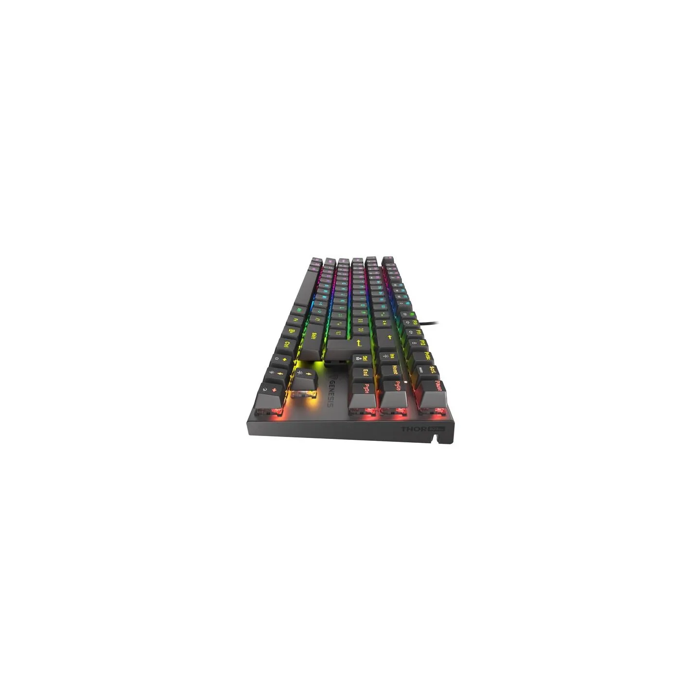 Genesis | THOR 303 TKL | Gaming Keyboard | Wired | Mechanical | RGB LED light | US | Replaceable "HOT SWAP" Switches