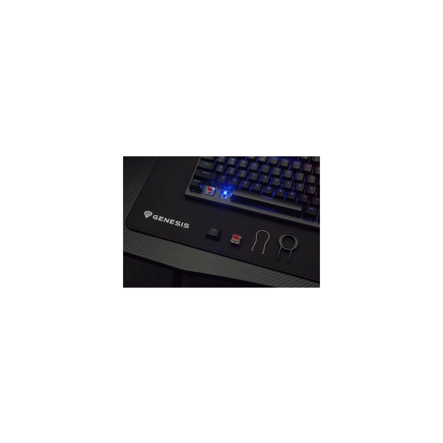 Genesis | THOR 303 TKL | Gaming Keyboard | Wired | Mechanical | RGB LED light | US | Replaceable "HOT SWAP" Switches