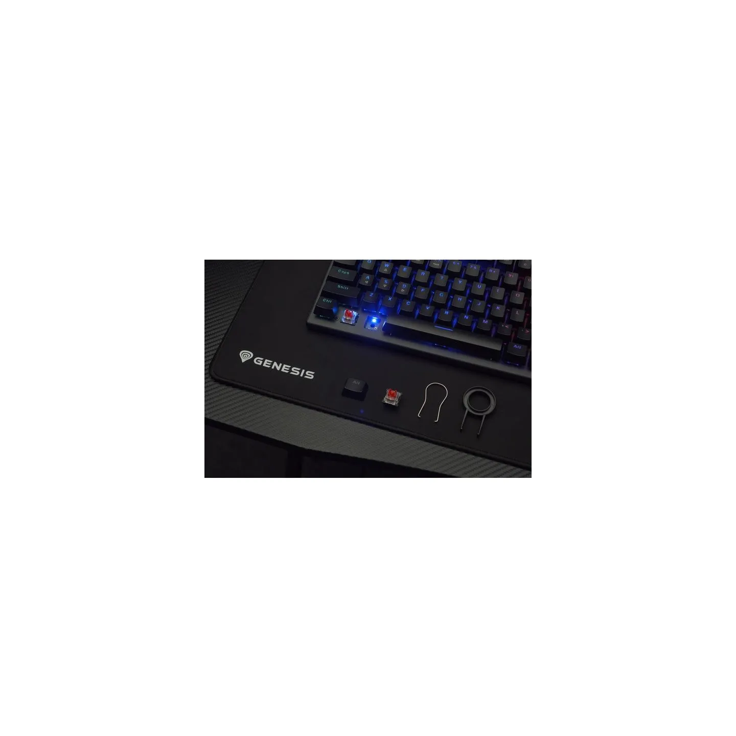 Genesis | THOR 303 TKL | Gaming Keyboard | Wired | Mechanical | RGB LED light | US | Replaceable "HOT SWAP" Switches