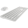 Dell | Keyboard and Mouse | KM5221W Pro | Keyboard and Mouse Set | Wireless | Mouse included | Russian | White