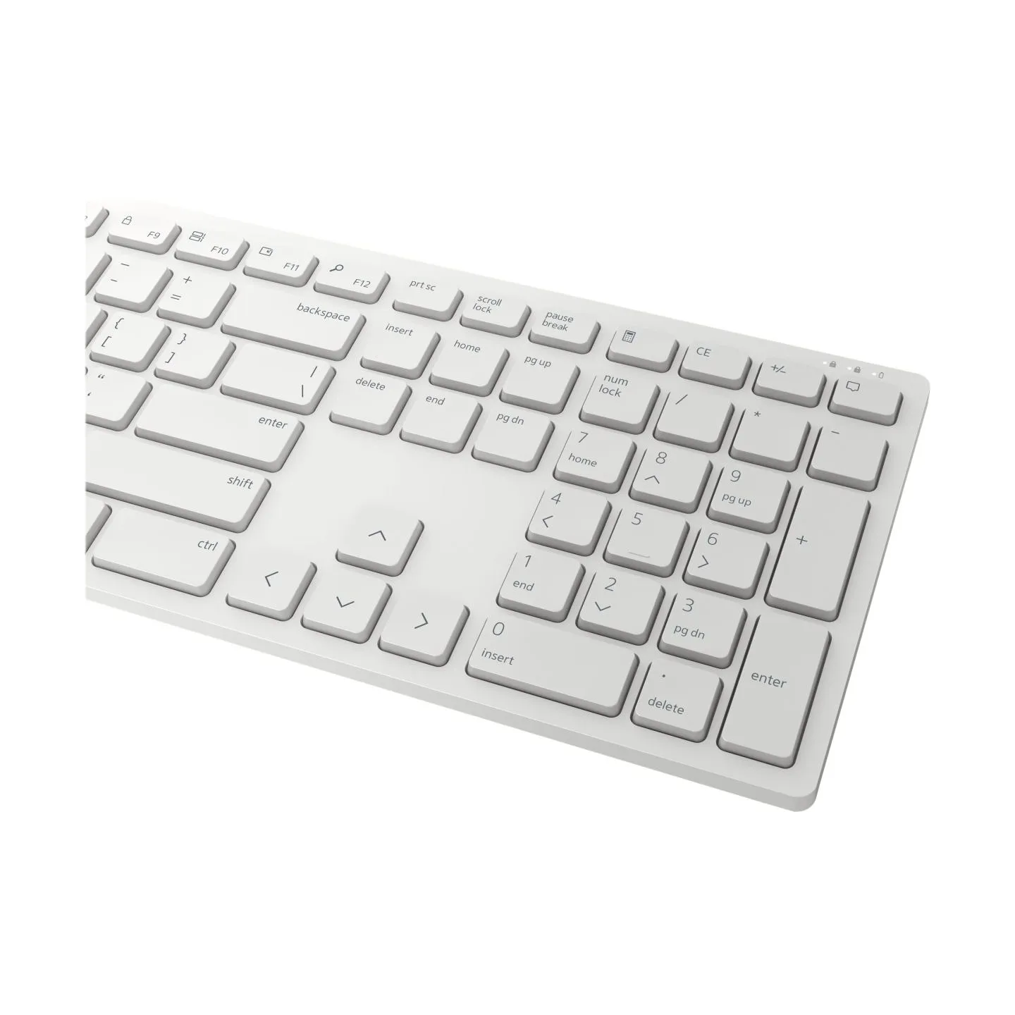 Dell | Keyboard and Mouse | KM5221W Pro | Keyboard and Mouse Set | Wireless | Mouse included | Russian | White
