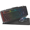 Logilink | Gaming-Set, keyboard, mouse and mouspad | ID0185 | Keyboard, Mouse and Pad Set | Wired | Mouse included | DE