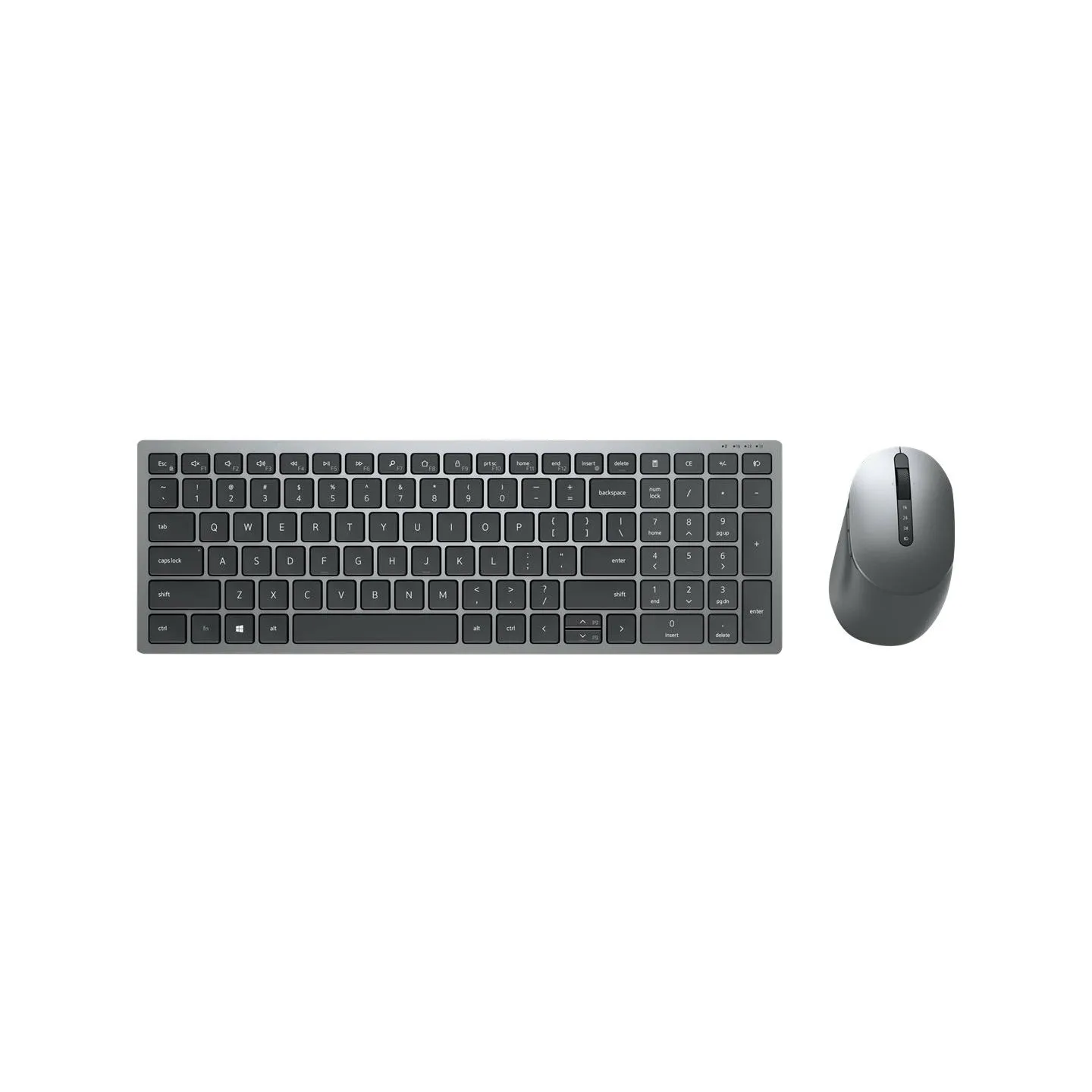 Dell | Keyboard and Mouse | KM7120W | Keyboard and Mouse Set | Wireless | Batteries included | Bluetooth | Wireless connection |