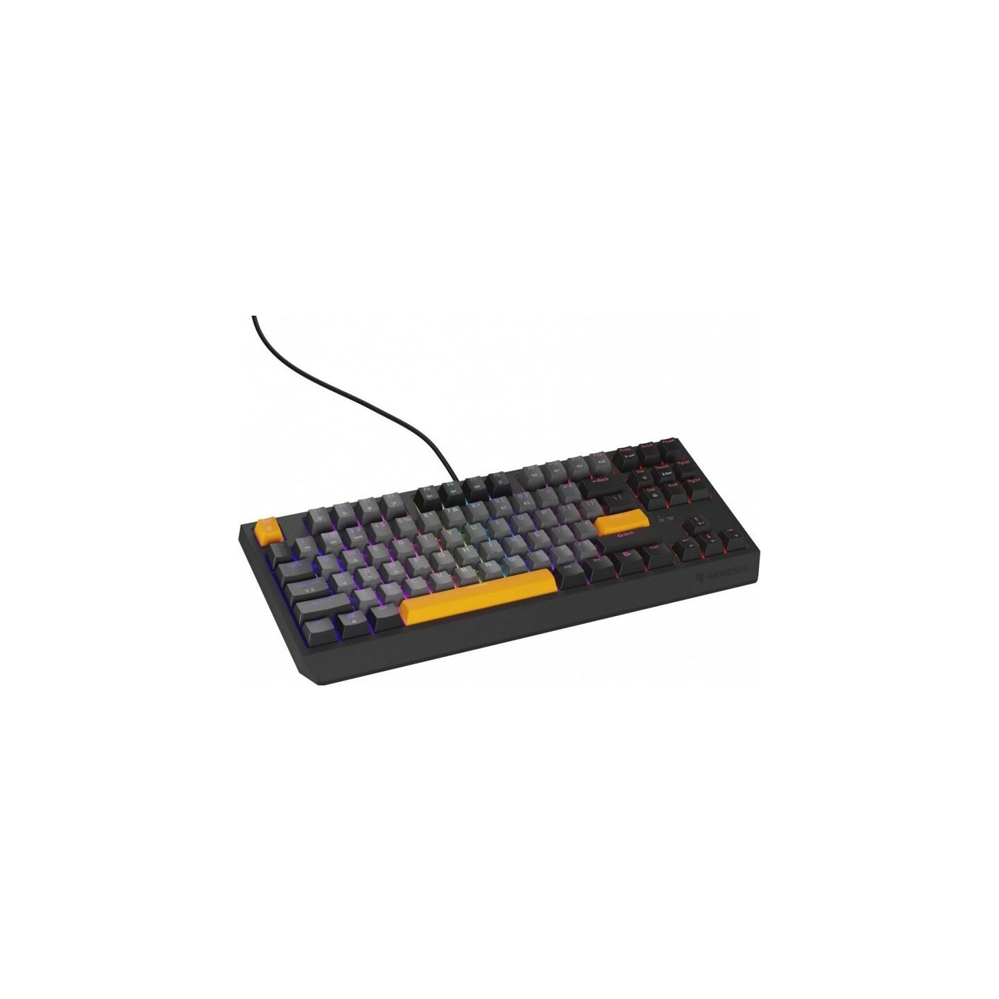 Genesis | THOR 230 | Mechanical Gaming Keyboard | Wired | US | Outemu Panda | Naval Blue Positive