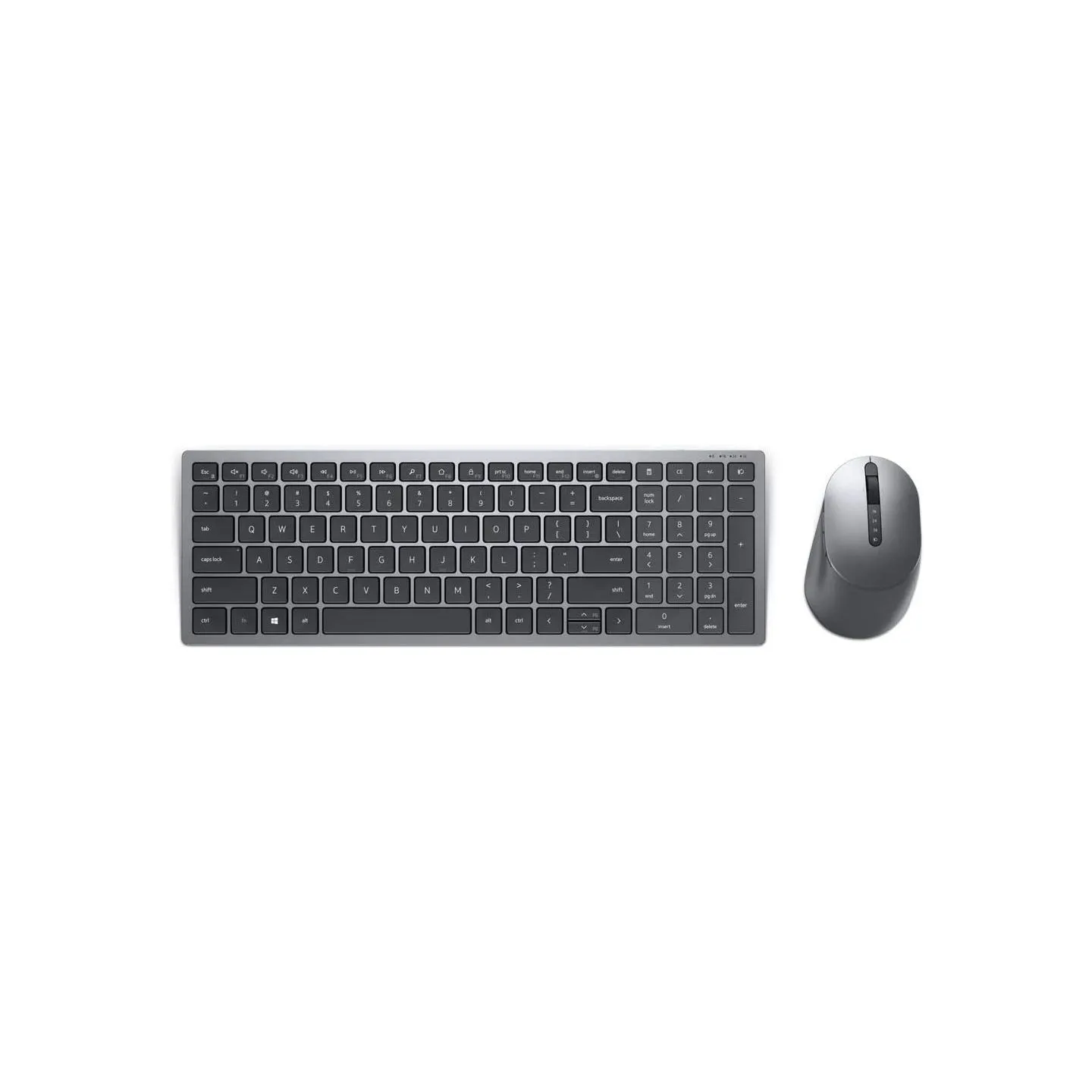 Dell | Pro Plus KM7120W | Keyboard and Mouse Set | Wireless | Mouse included | Bluetooth | Wireless connection | Lithuanian | Ti