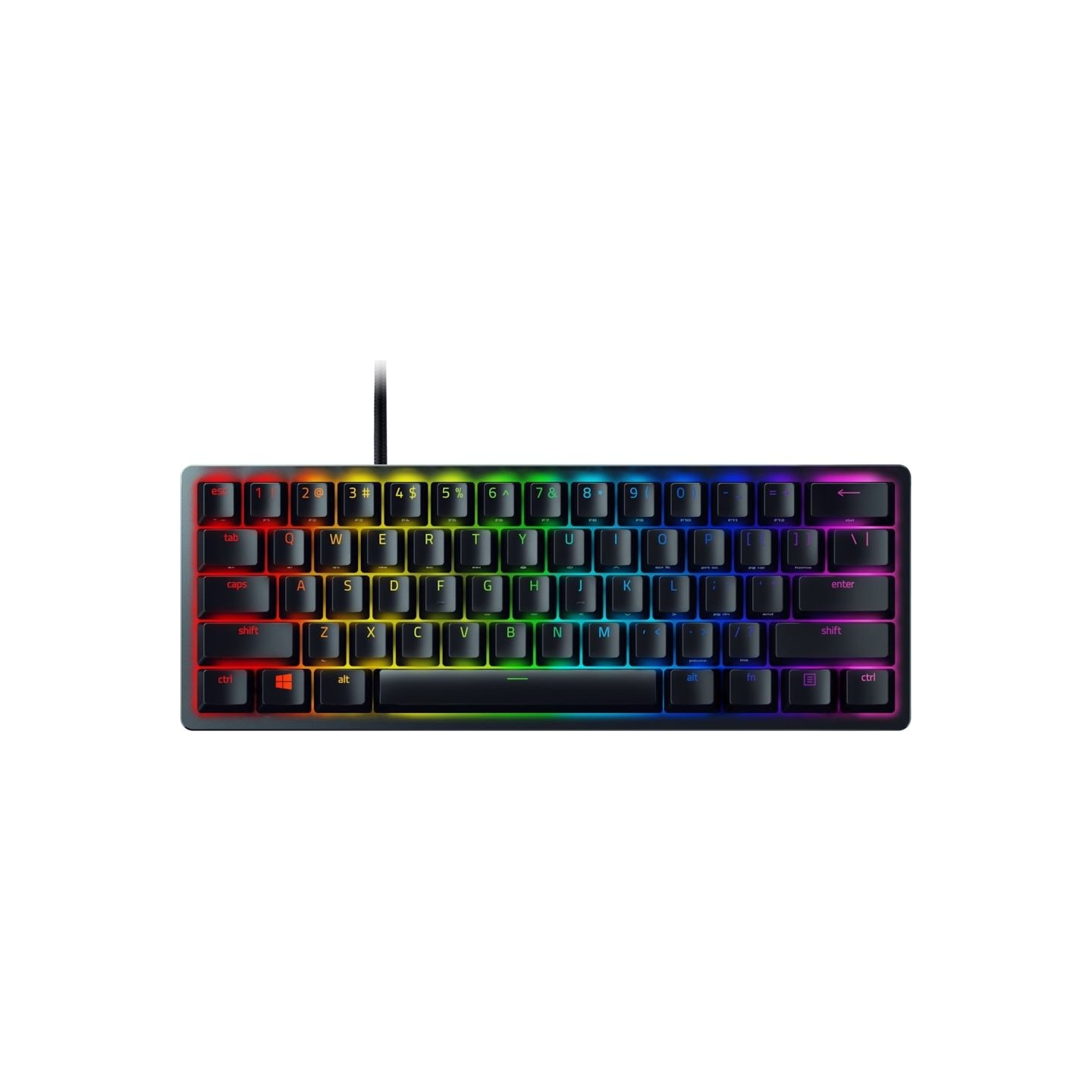 Razer | Huntsman Mini 60% | Gaming keyboard | Wired | Opto-Mechanical | RGB LED light | NORD