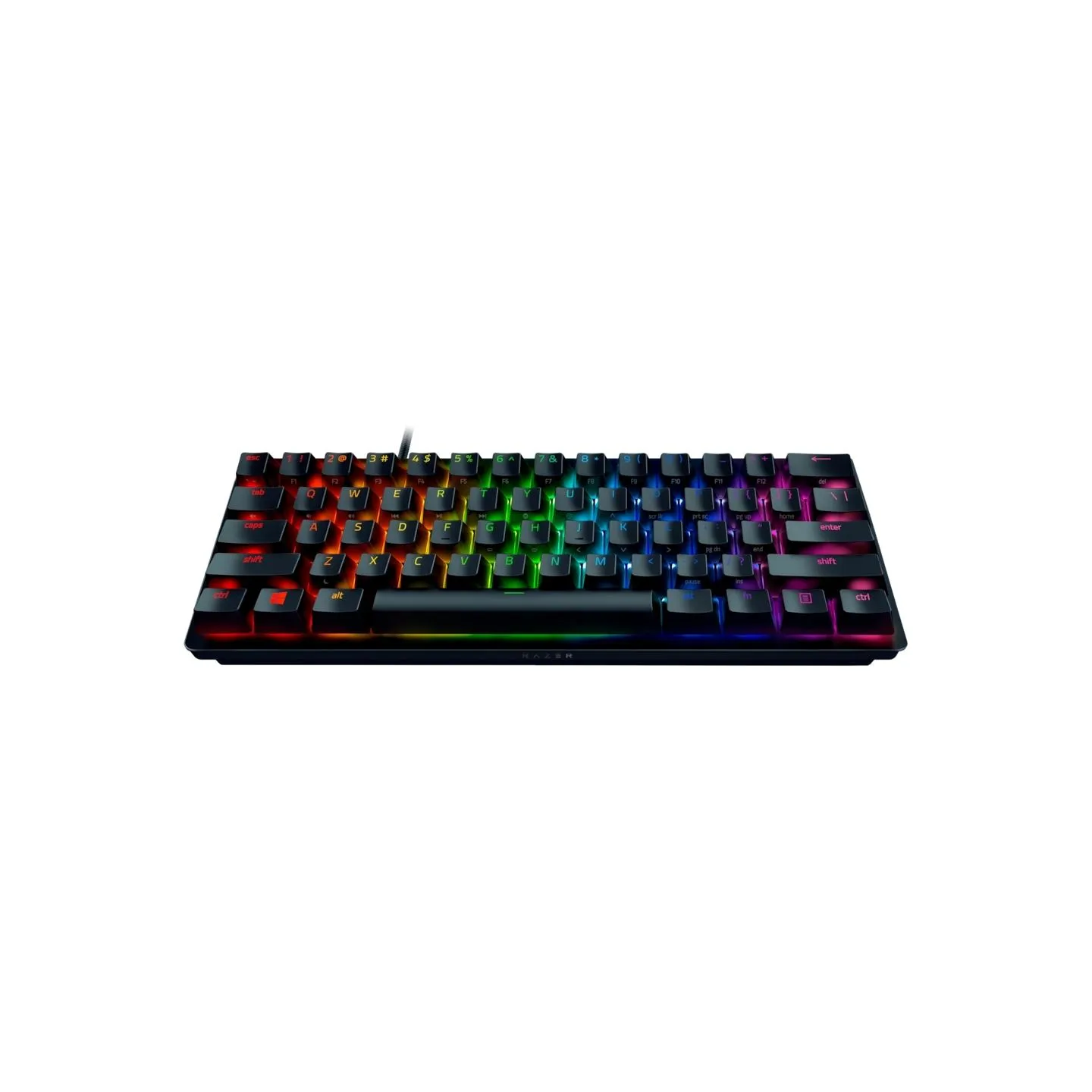 Razer | Huntsman Mini 60% | Gaming keyboard | Wired | Opto-Mechanical | RGB LED light | NORD