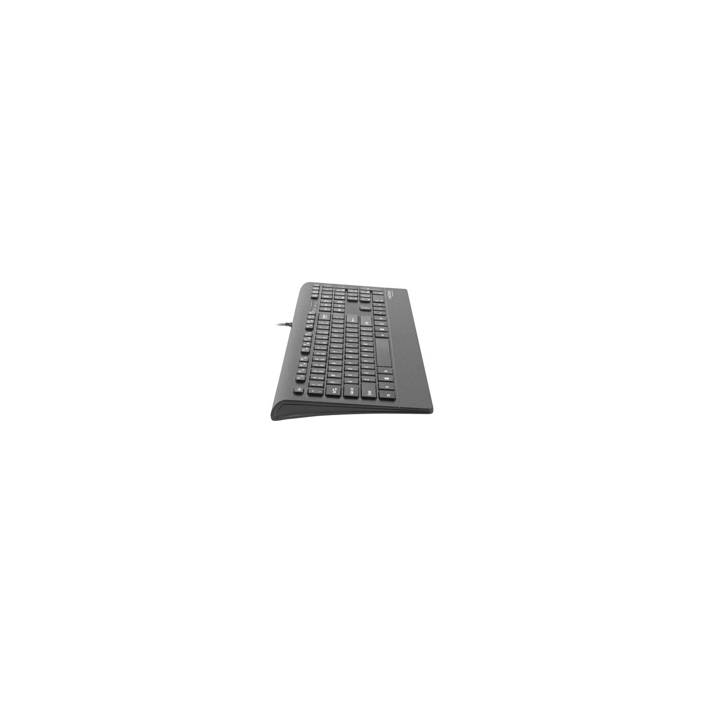 Natec Keyboard, Barracuda, US Layout, Slim | Natec | Keyboard | Barracuda | Standard | Wired | US | Black