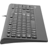 Natec Keyboard, Barracuda, US Layout, Slim | Natec | Keyboard | Barracuda | Standard | Wired | US | Black