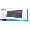 Natec Keyboard, Barracuda, US Layout, Slim | Natec | Keyboard | Barracuda | Standard | Wired | US | Black