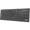 Natec Keyboard, Barracuda, US Layout, Slim | Natec | Keyboard | Barracuda | Standard | Wired | US | Black