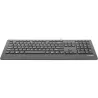 Natec Keyboard, Barracuda, US Layout, Slim | Natec | Keyboard | Barracuda | Standard | Wired | US | Black