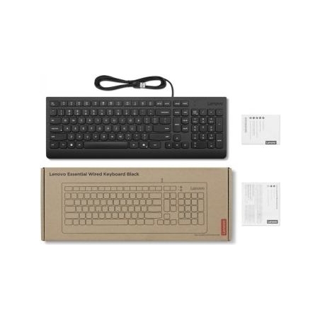 Lenovo ESSENTIAL WIRED KEYBOARD AI LITHUANIAN