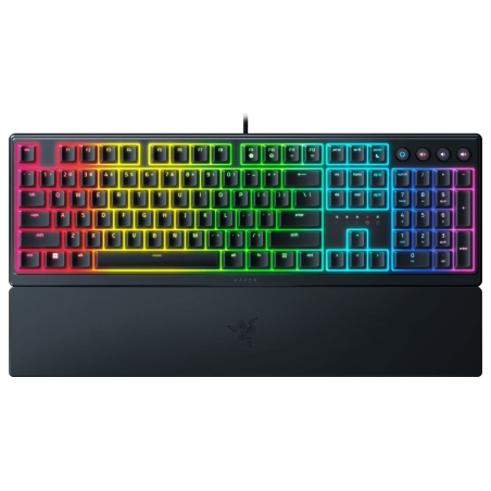 Razer | Gaming Keyboard | Ornata V3 | Gaming keyboard | Wired | RGB LED light | NORD | Razer Mecha-Membrane | Black