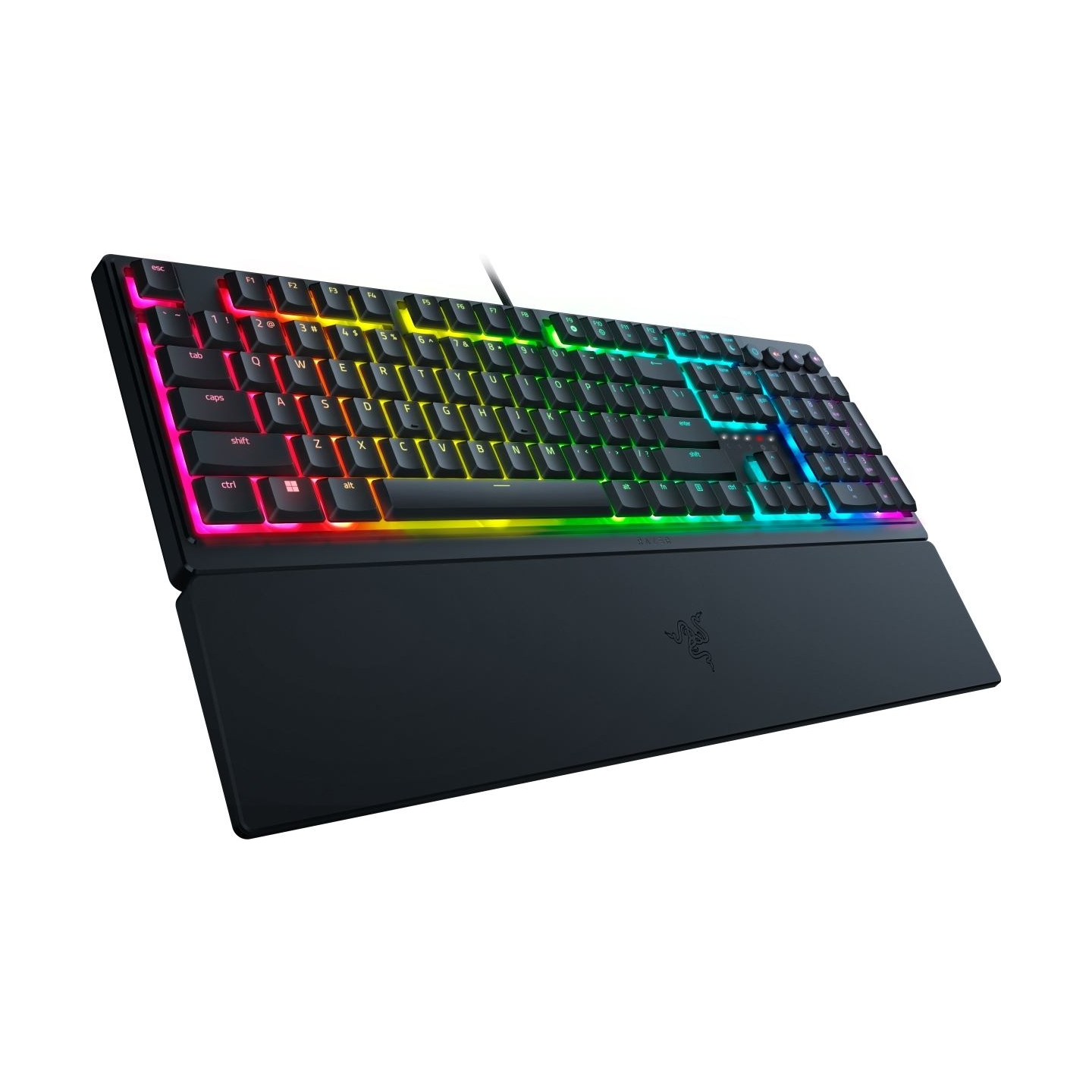 Razer | Gaming Keyboard | Ornata V3 | Gaming keyboard | Wired | RGB LED light | NORD | Razer Mecha-Membrane | Black