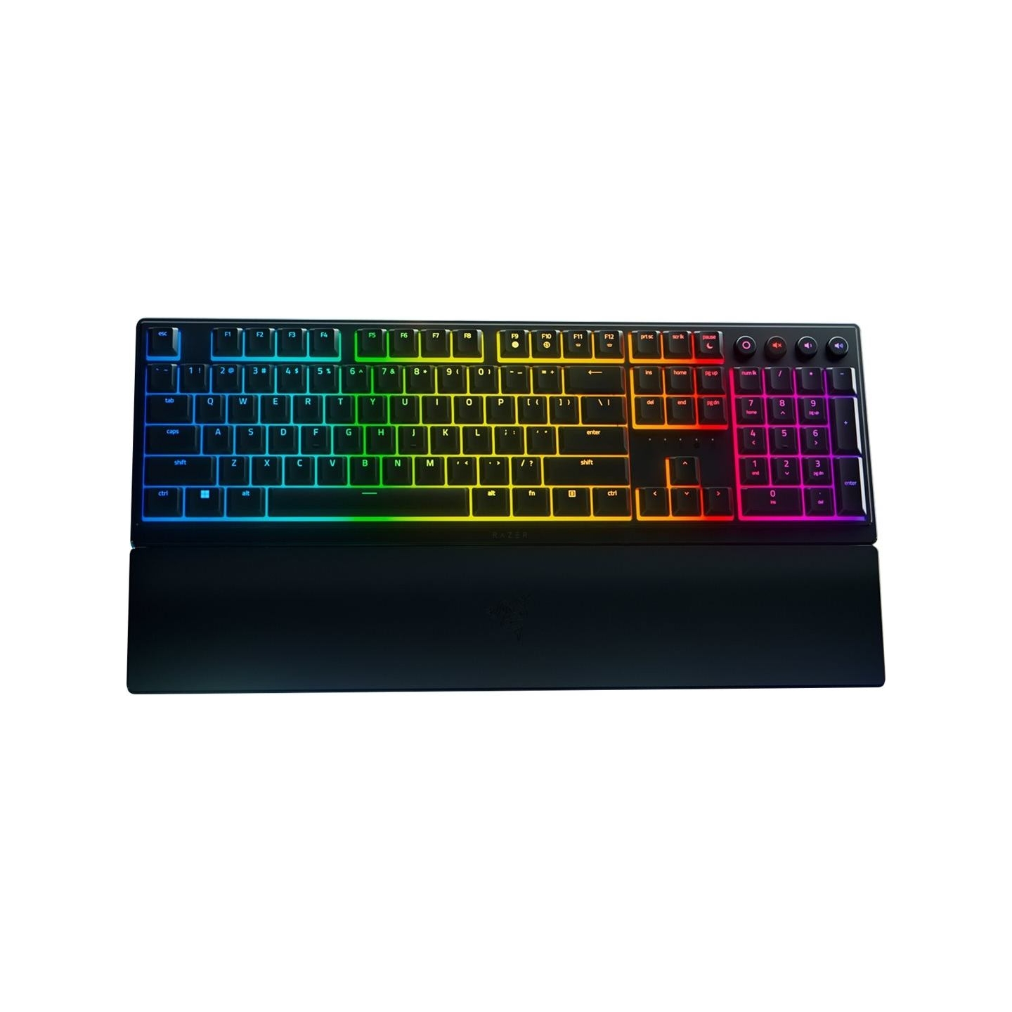 Razer | Gaming Keyboard | Ornata V3 | Gaming keyboard | Wired | RGB LED light | NORD | Razer Mecha-Membrane | Black