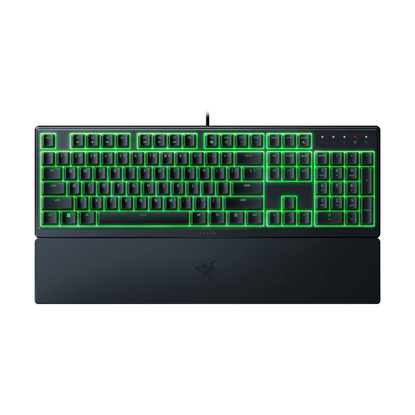 Razer | Gaming Keyboard | Ornata V3 X | Gaming keyboard | Wired | RGB LED light | NORD | Silent Membrane | Black
