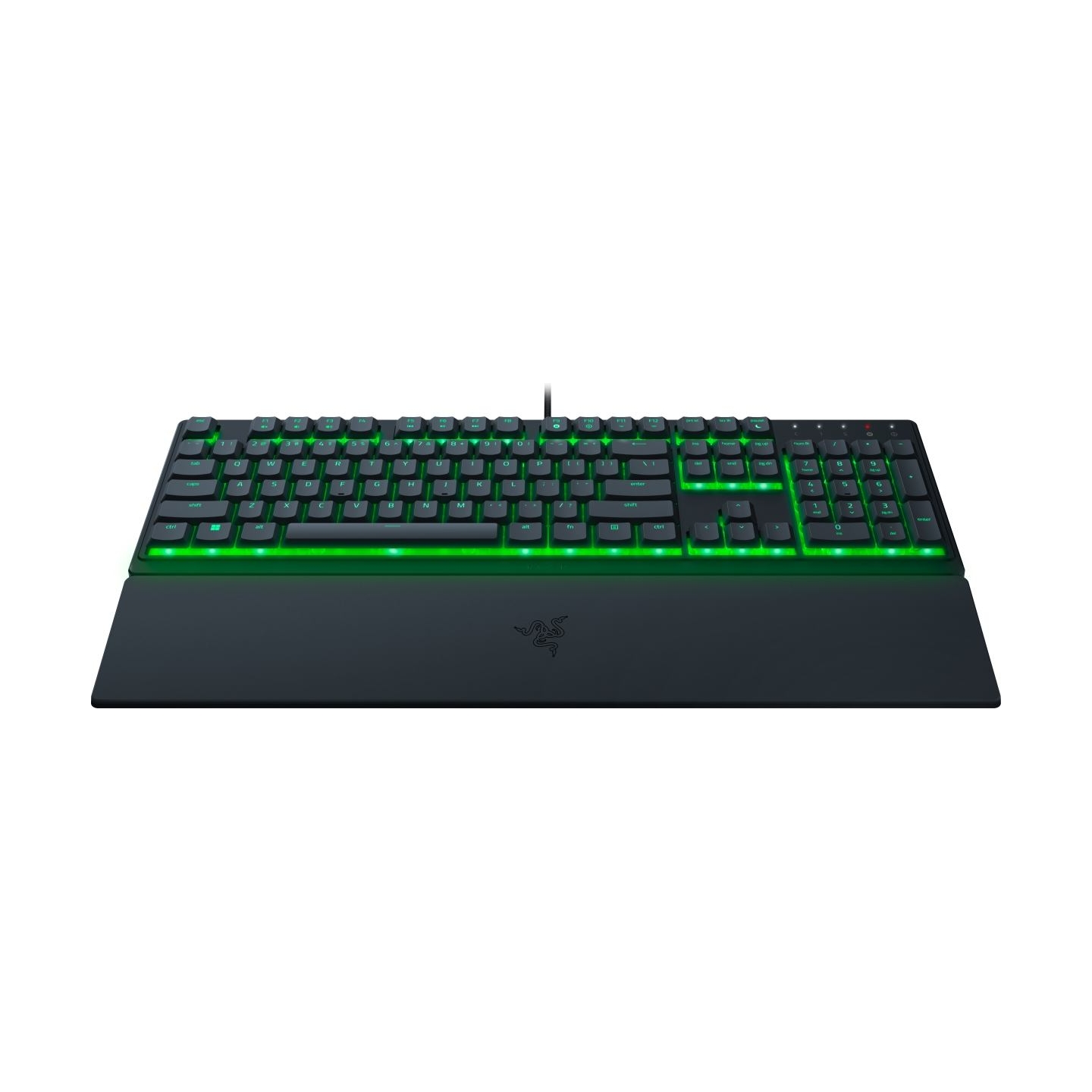Razer | Gaming Keyboard | Ornata V3 X | Gaming keyboard | Wired | RGB LED light | NORD | Silent Membrane | Black