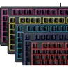 Razer | Gaming Keyboard | Ornata V3 X | Gaming keyboard | Wired | RGB LED light | NORD | Silent Membrane | Black