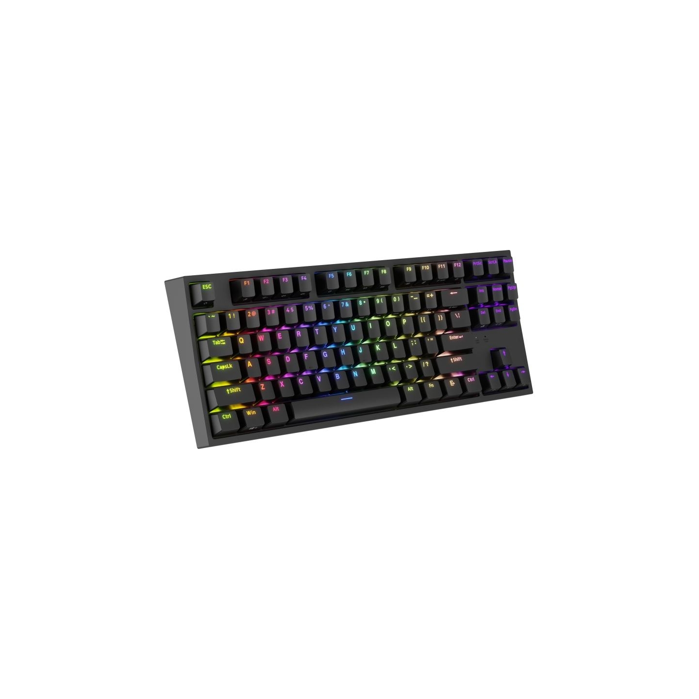 Genesis | THOR 404 TKL | Mechanical Gaming Keyboard | Wired | US | Kailh Box Brown V2 | Black | RGB