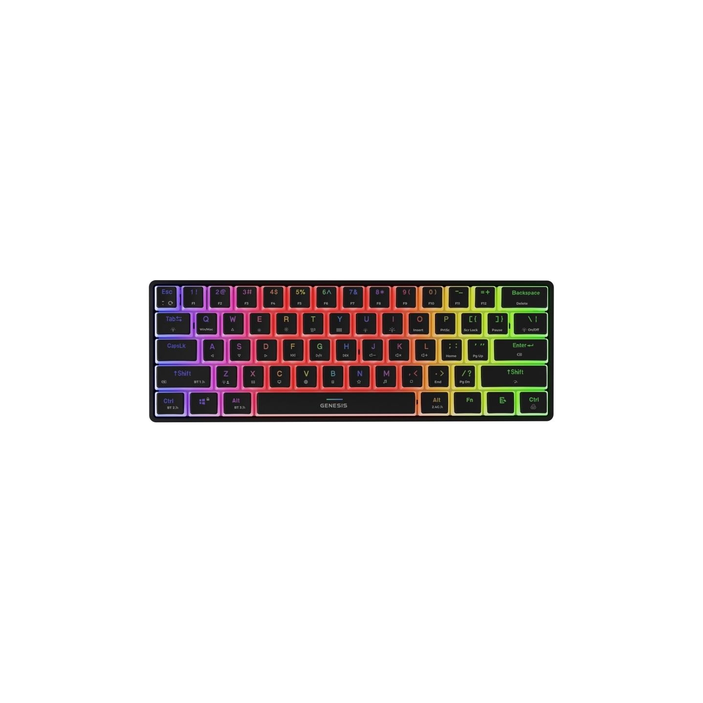 Genesis | THOR 660 G2 | Gaming keyboard | Wireless/Wired | US | Tactile | Black