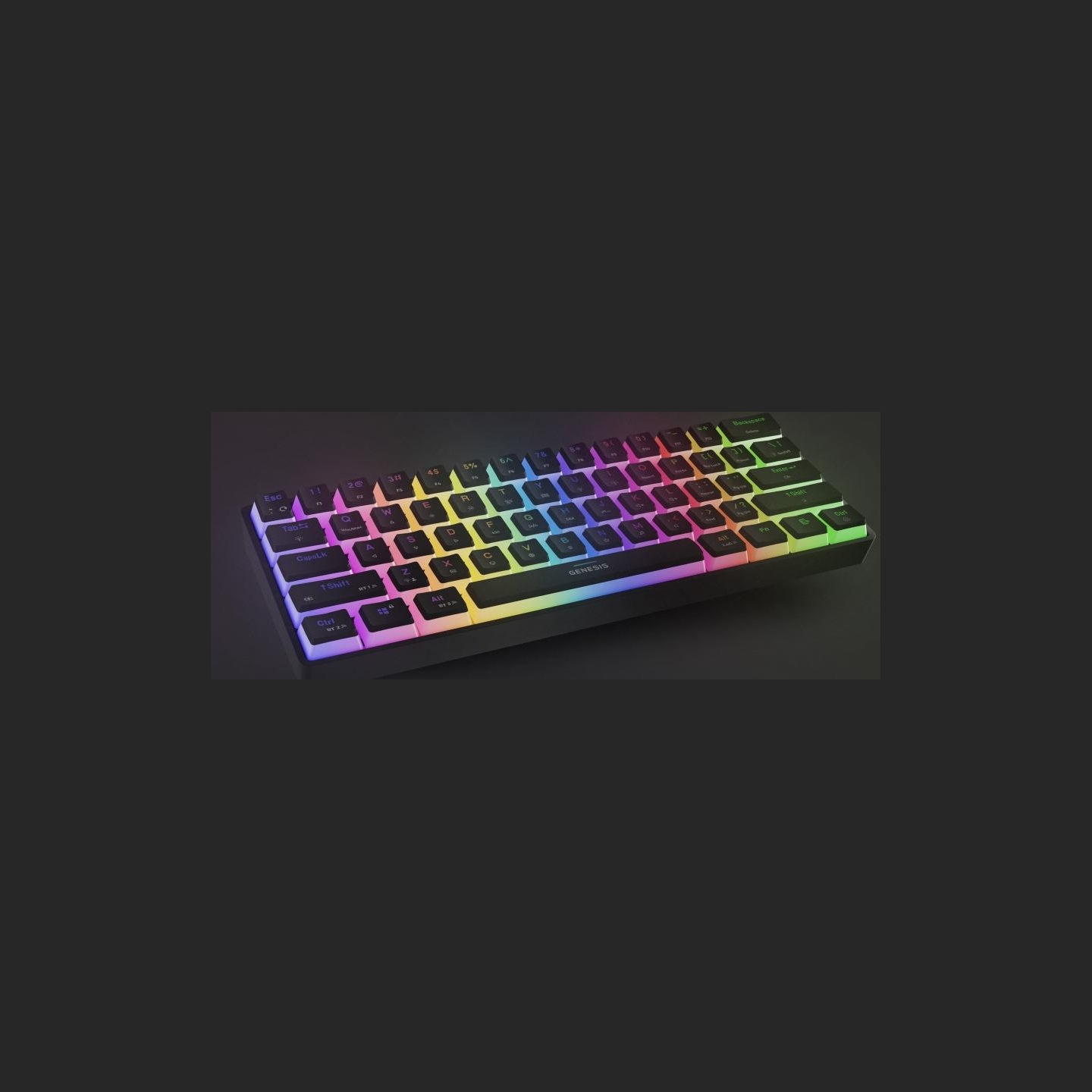 Genesis | THOR 660 G2 | Gaming keyboard | Wireless/Wired | US | Tactile | Black