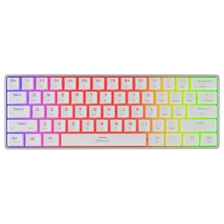 Genesis | THOR 660 G2 | Gaming keyboard | Wireless/Wired | US | Tactile | White