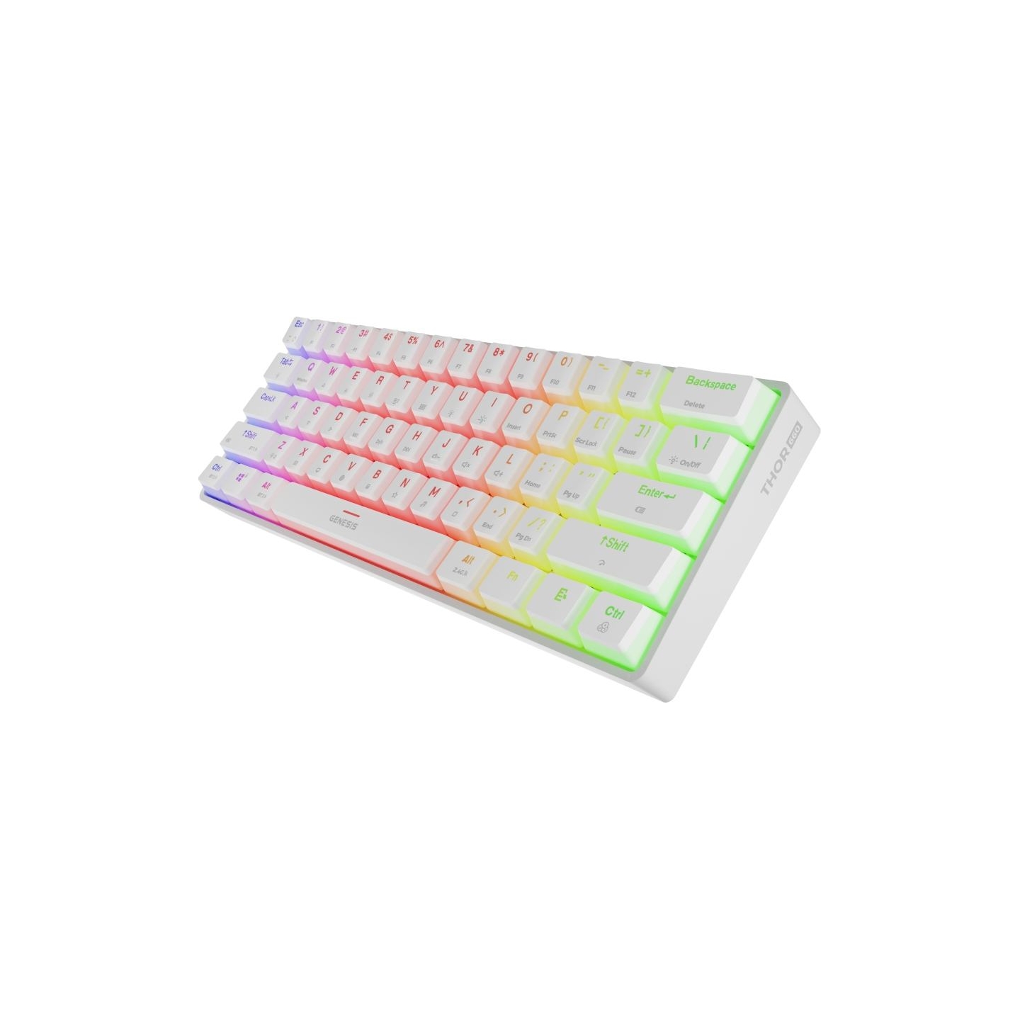 Genesis | THOR 660 G2 | Gaming keyboard | Wireless/Wired | US | Tactile | White