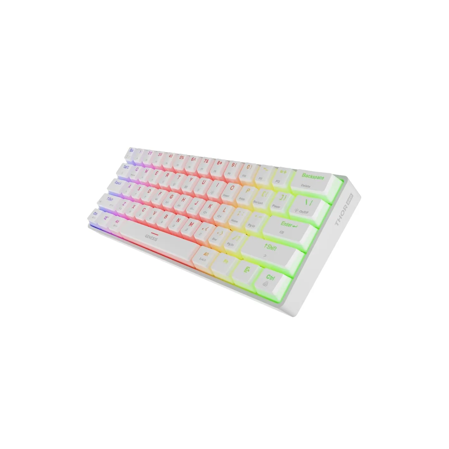 Genesis | THOR 660 G2 | Gaming keyboard | Wireless/Wired | US | Tactile | White