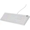 Genesis Thor 404 | Mechanical Gaming Keyboard | Wired | US | Gateron Yellow Pro | White