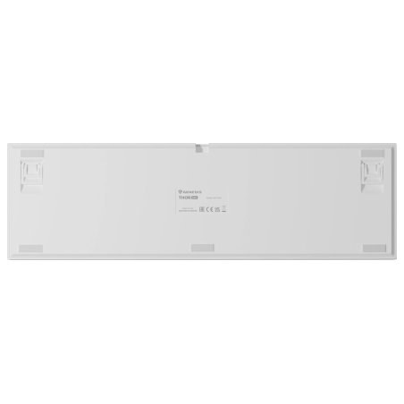 Genesis Thor 404 | Mechanical Gaming Keyboard | Wired | US | Outemu Peach Silent | White