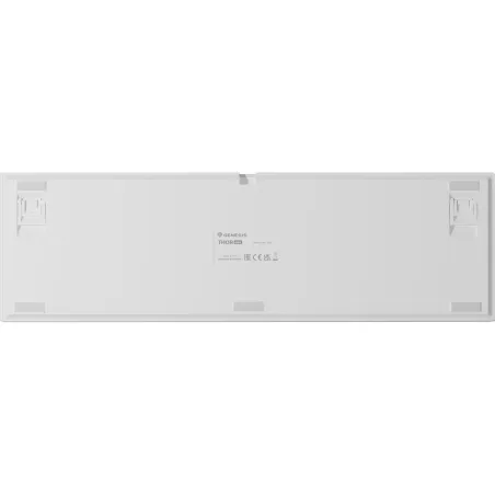 Genesis Thor 404 | Mechanical Gaming Keyboard | Wired | US | Outemu Peach Silent | White
