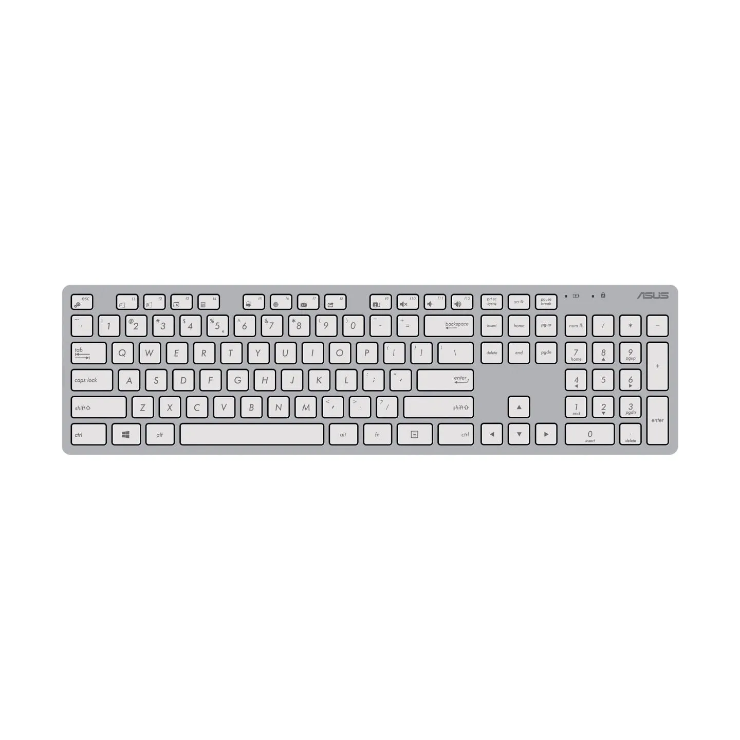 Asus | W5000 | Keyboard and Mouse Set | Wireless | Mouse included | EN | Grey