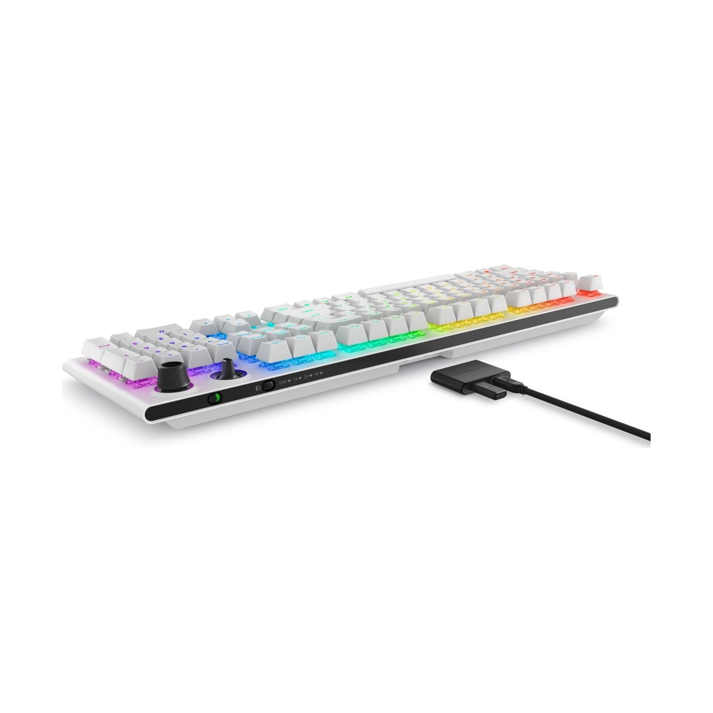 Dell | Alienware Tri-Mode AW920K | Wireless Gaming Keyboard | Wireless | Bluetooth | RGB LED light | Wireless connection | US | 