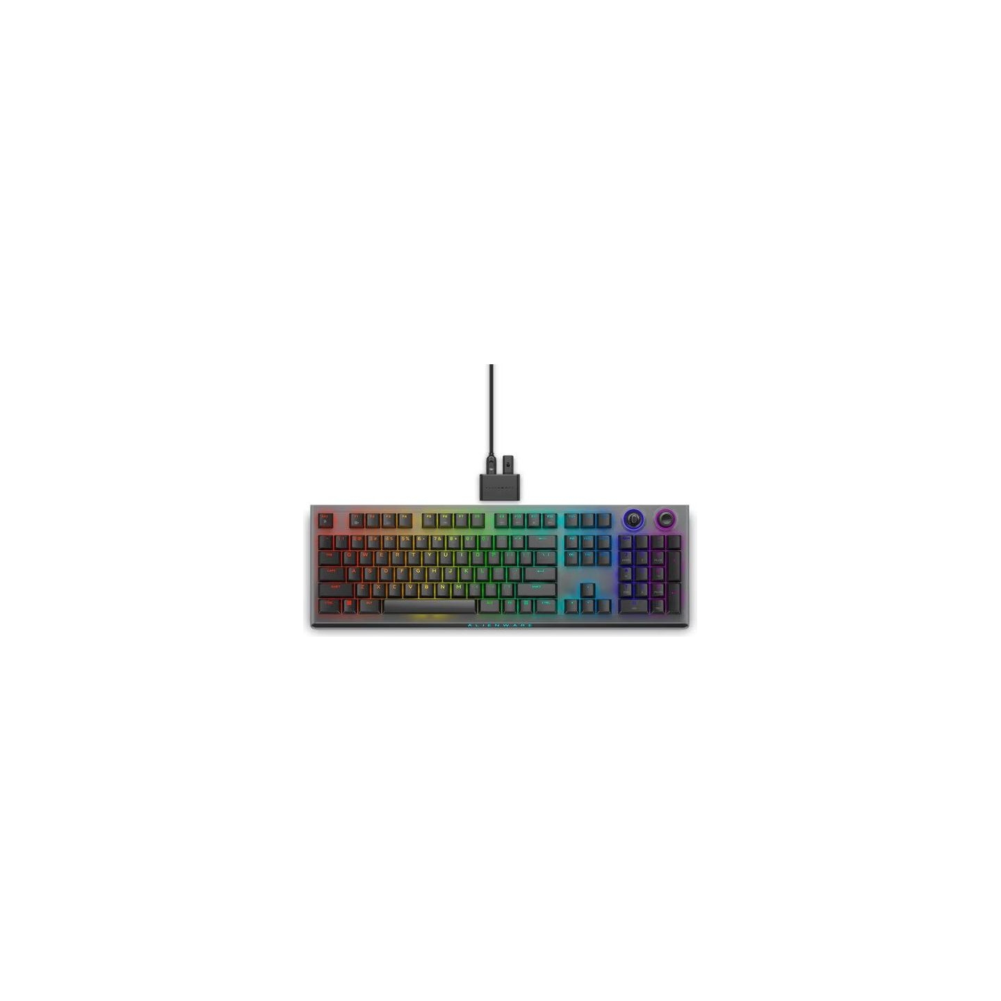 Dell | Alienware Tri-Mode AW920K | Wireless Gaming Keyboard | Wireless | Bluetooth | RGB LED light | Wireless connection | US | 